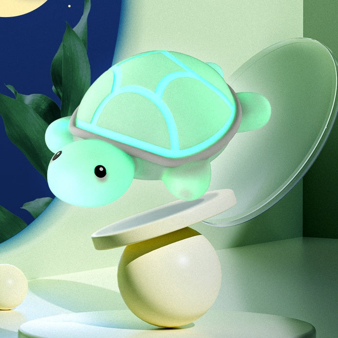 Schildpad Nachtlamp met LED en Tap-Functie