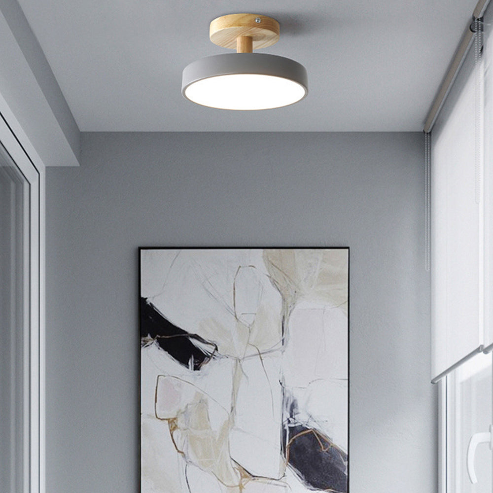 Scandinavische Plafondlamp Hout