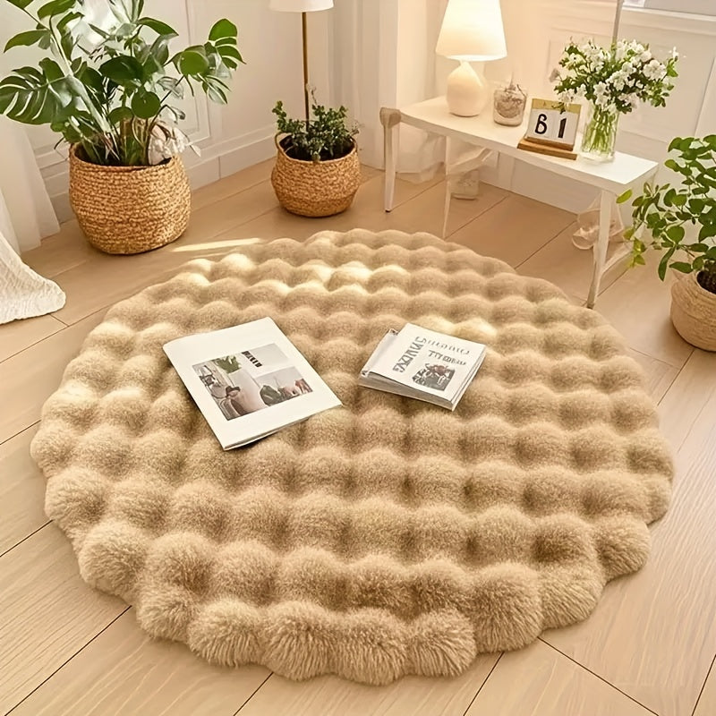 Bubble rond vloerkleed