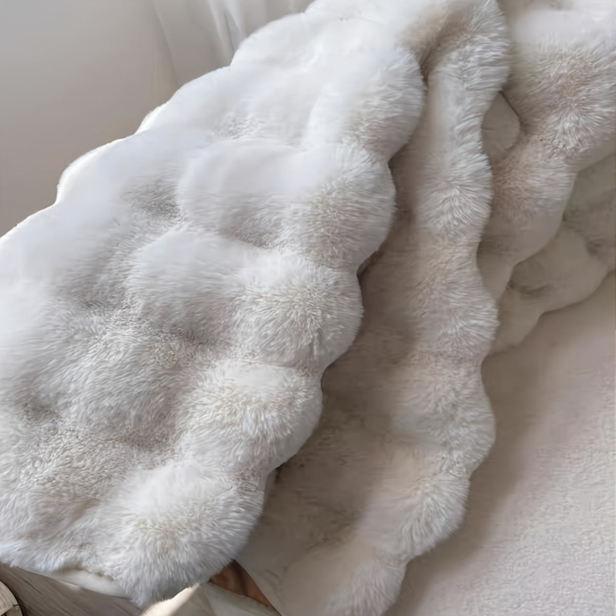 Bubble rond vloerkleed