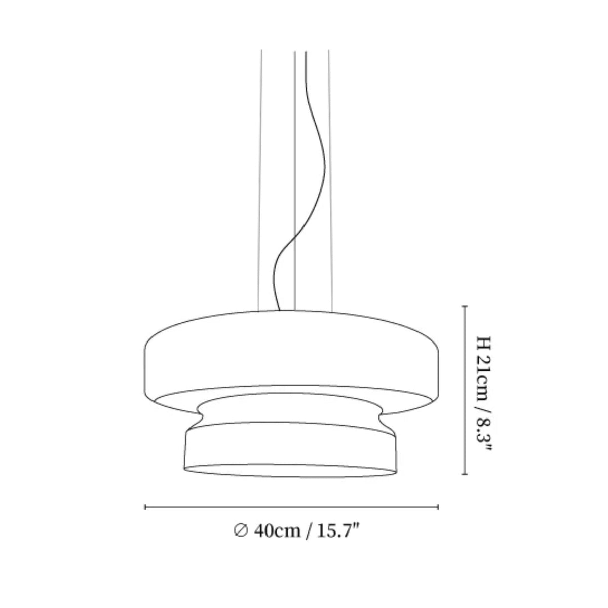 Retro LED Hanglamp