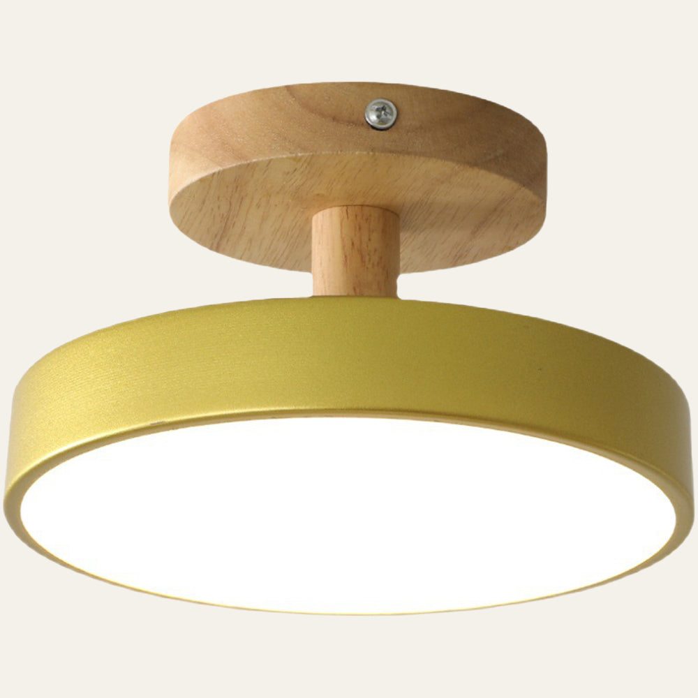 Scandinavische Plafondlamp Hout