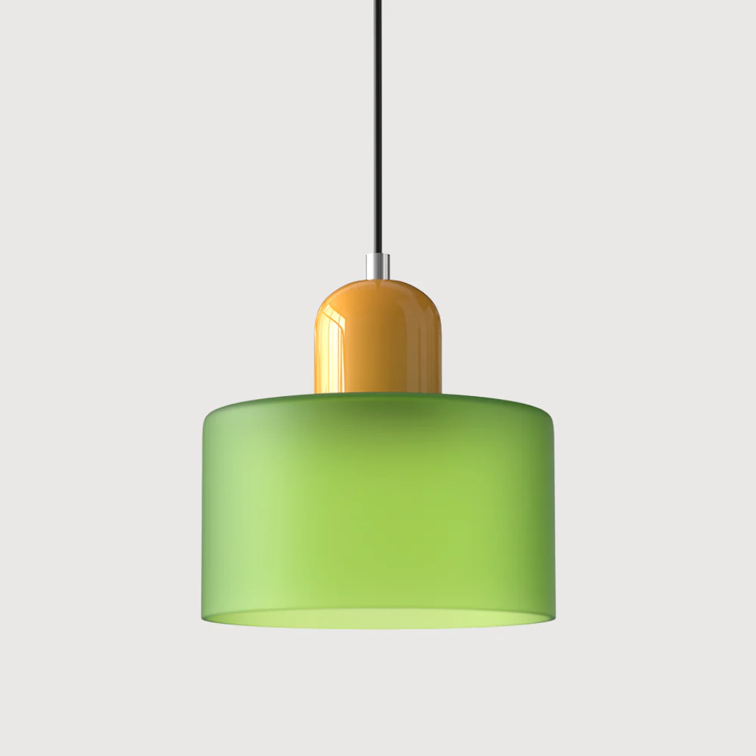 Retro Glazen Hanglamp