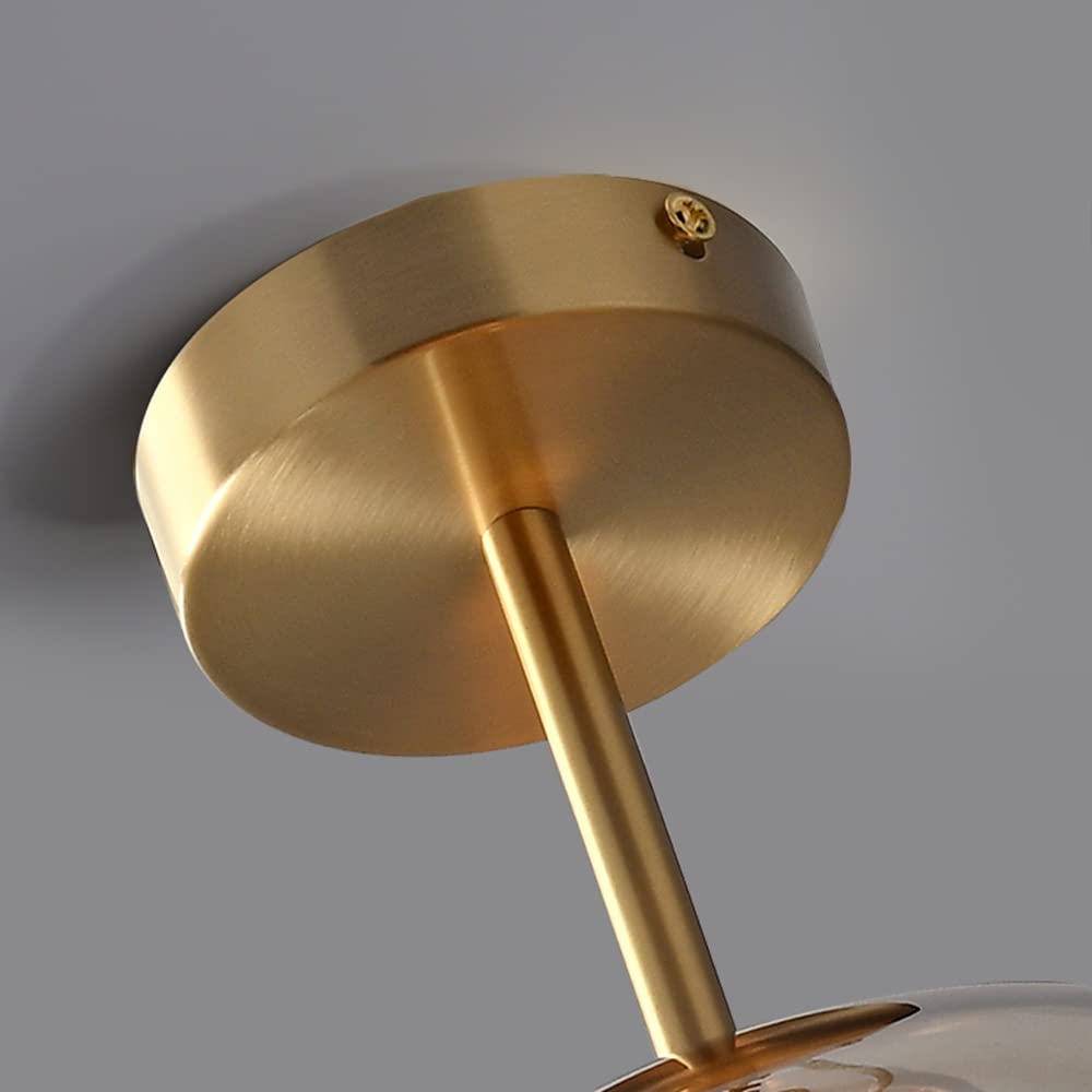 Retro Glazen Plafondlamp
