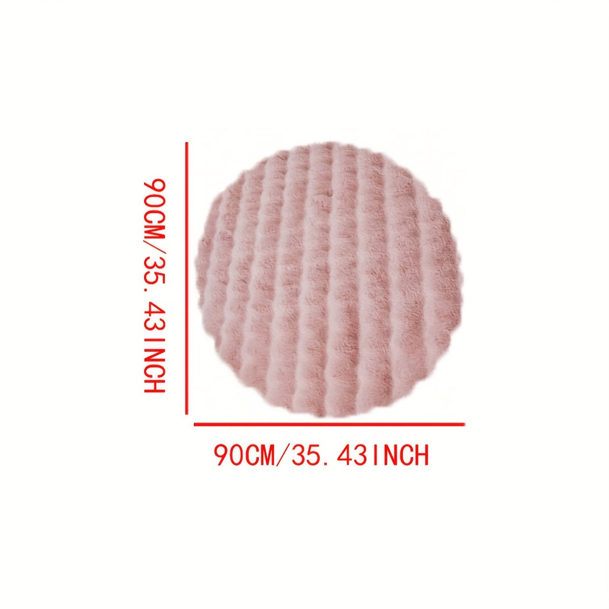 Bubble rond vloerkleed