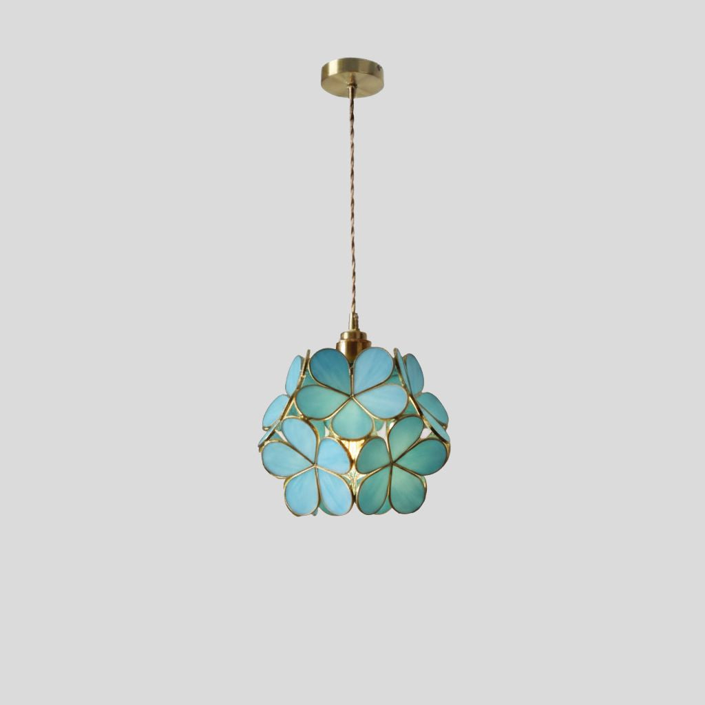 Vintage Glazen Hanglamp