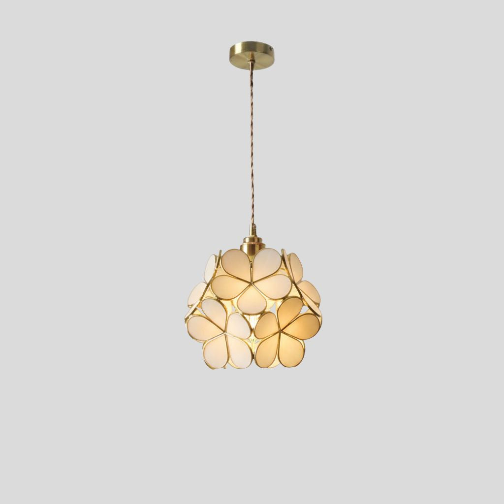 Vintage Glazen Hanglamp