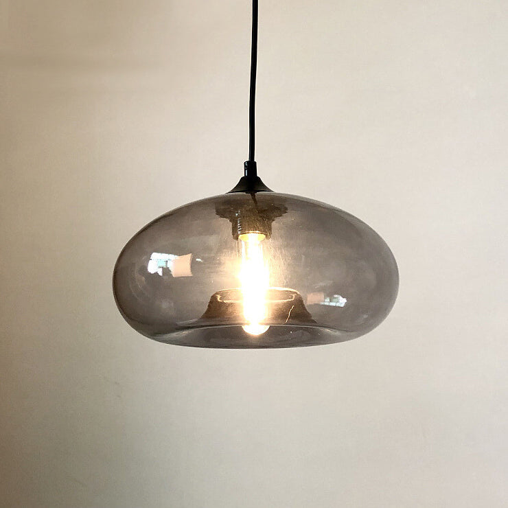 Industriële Glazen Hanglamp Ø28 cm