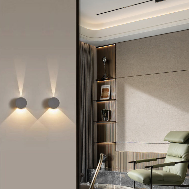 LumiWall minimalistische aluminium LED wandlamp
