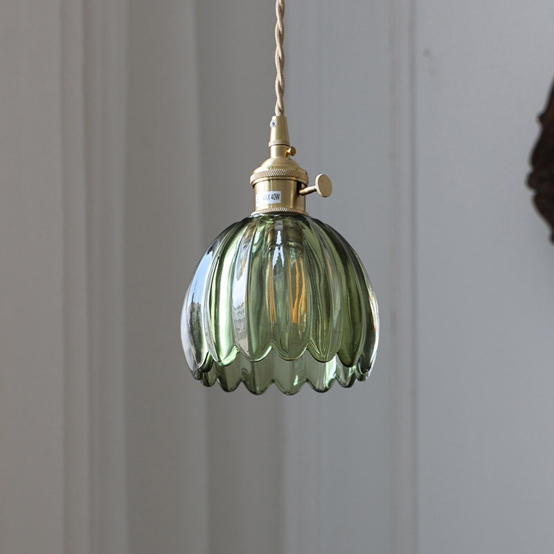 Scandinavische glazen hanglamp