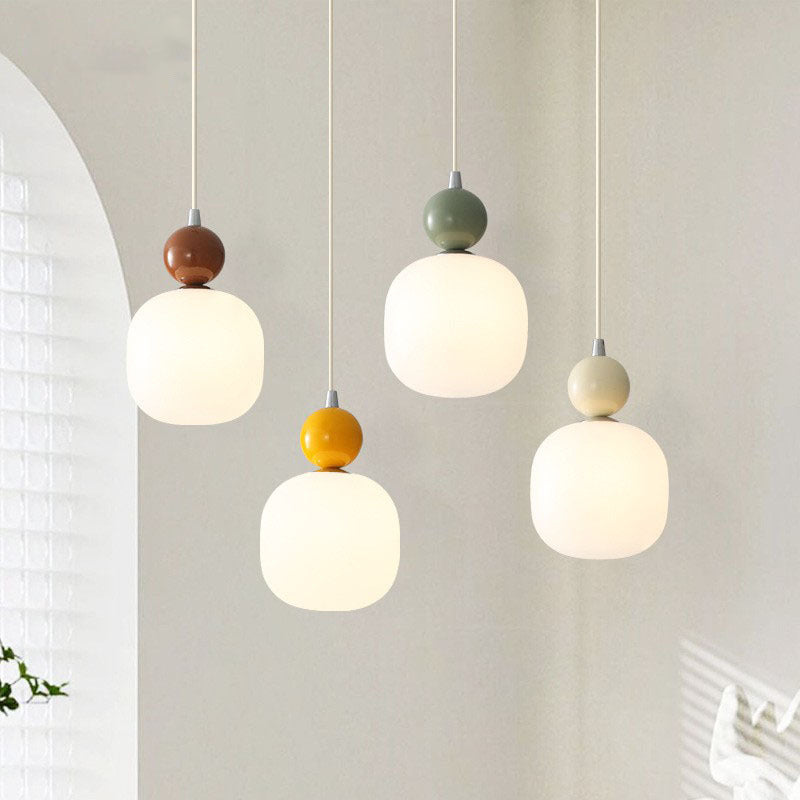 Scandinavische Glazen Hanglamp G9