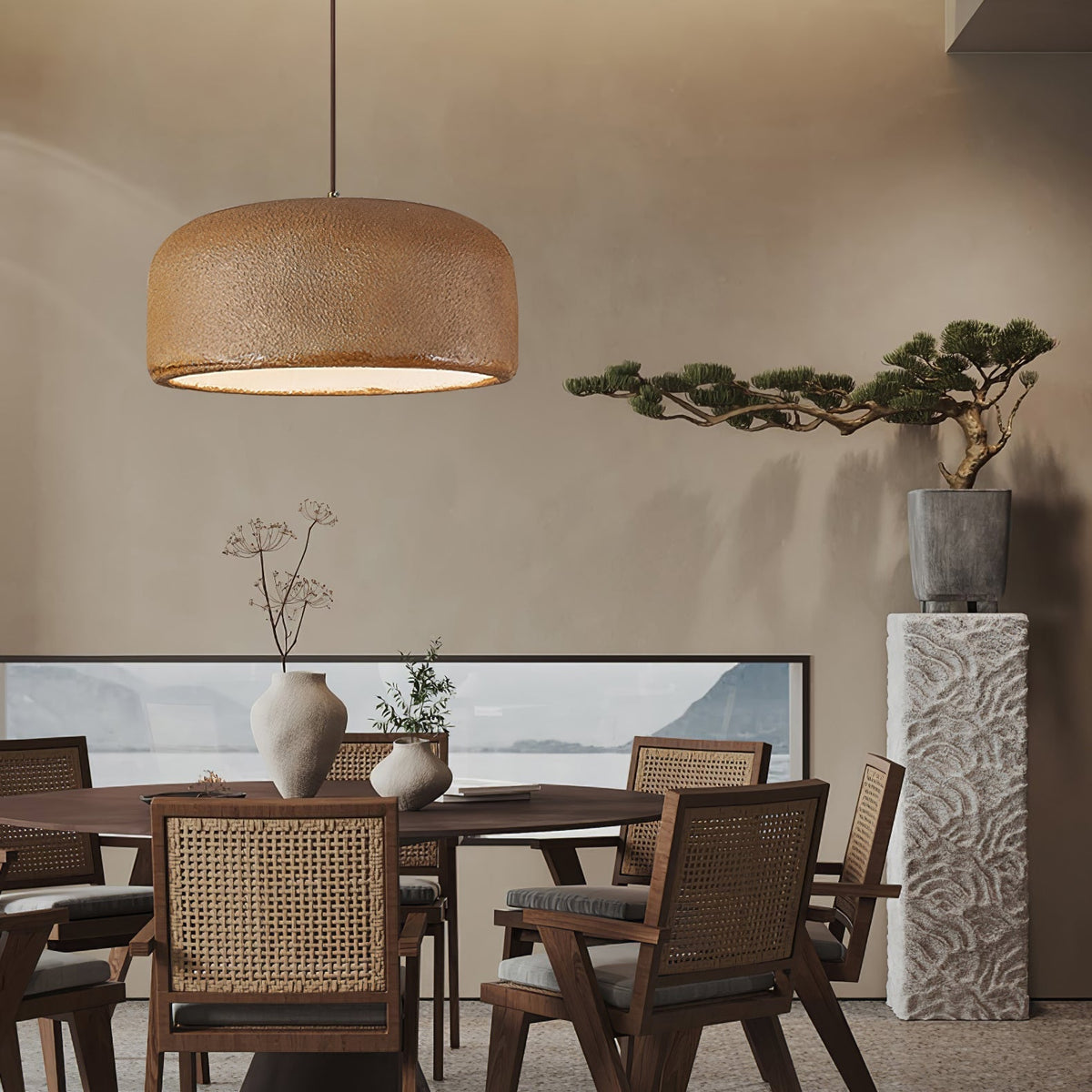 Organische Resin Hanglamp