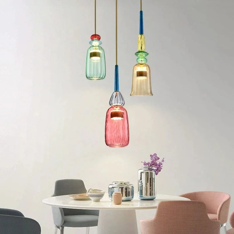 Macaron Glazen Hanglamp
