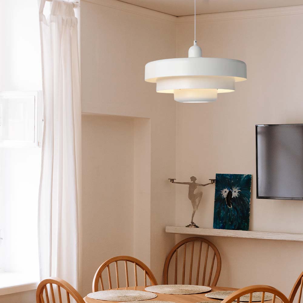 Ronde Industriële IJzeren Hanglamp
