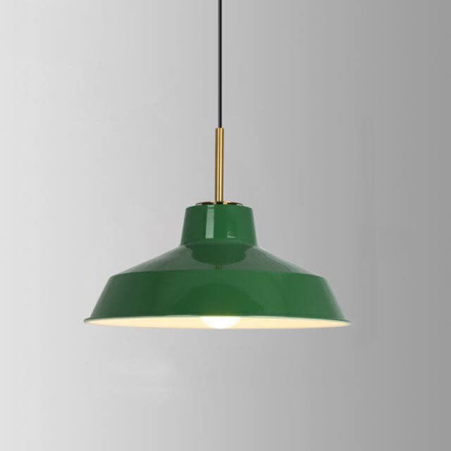 Industriële Elegante Groene Hanglamp