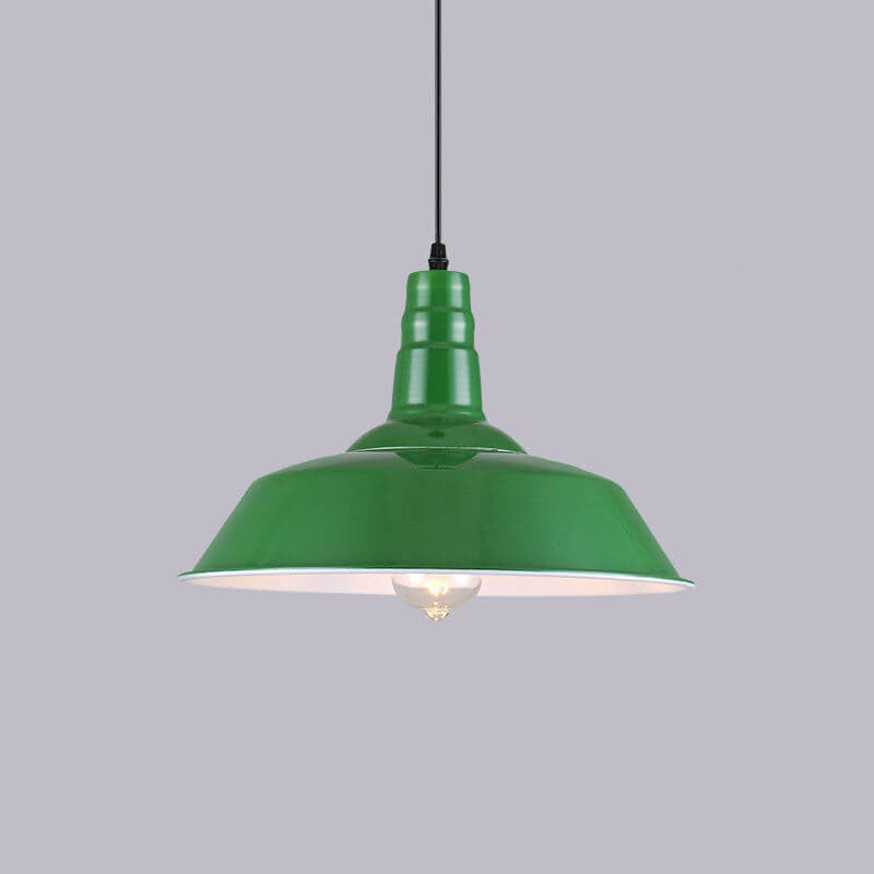 Industriële Elegante Groene Hanglamp