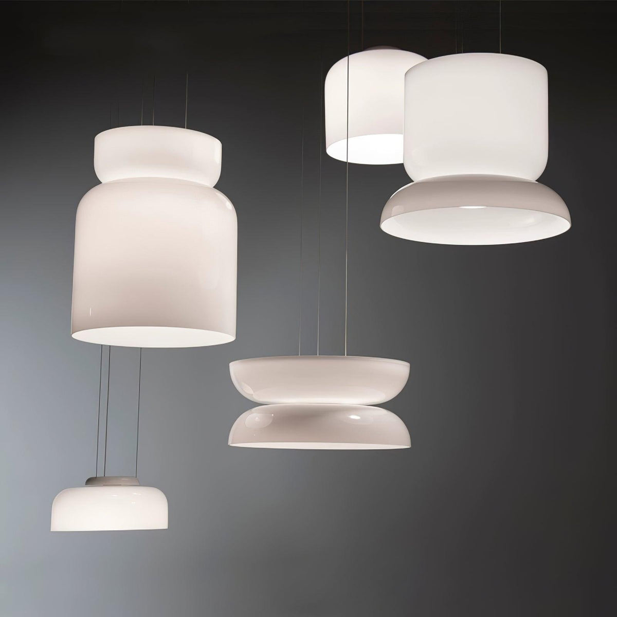 Moderne Glazen LED Hanglamp