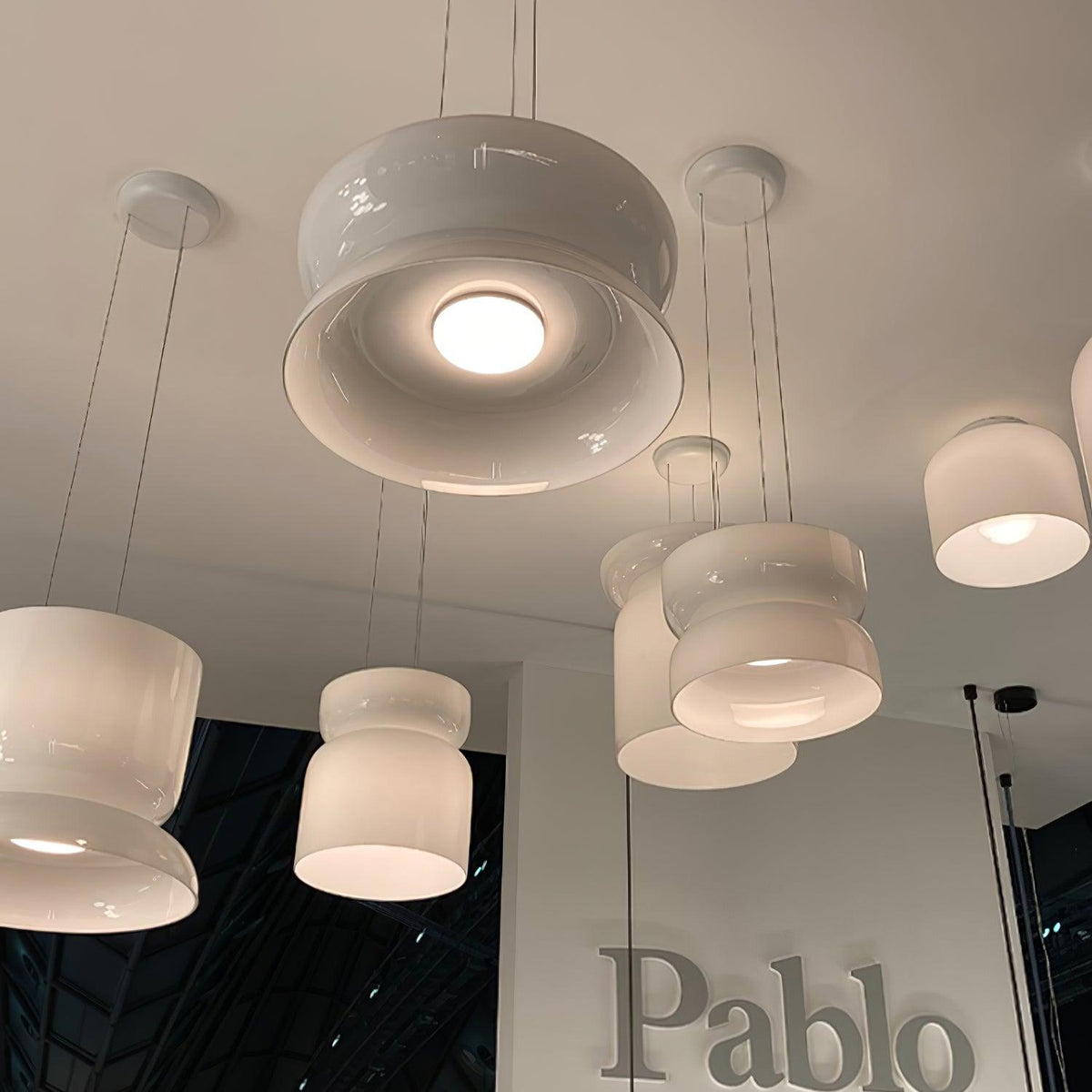 Moderne Glazen LED Hanglamp