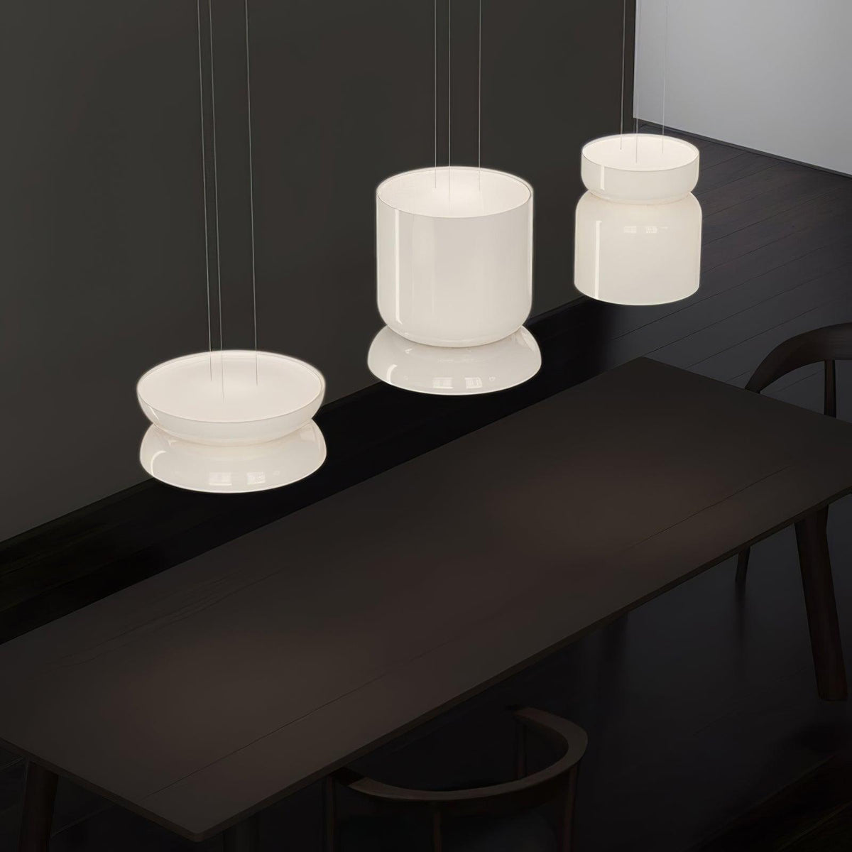 Moderne Glazen LED Hanglamp
