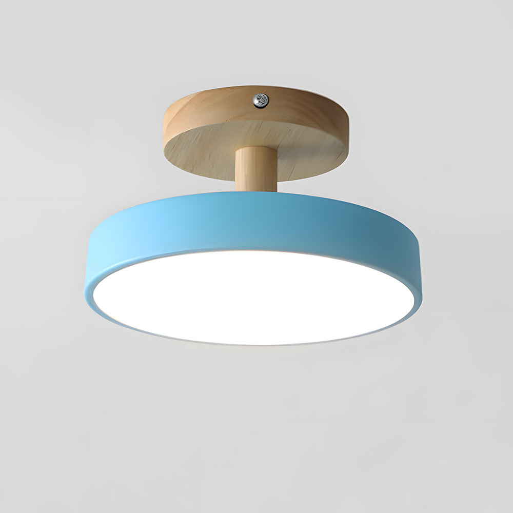 Scandinavische Plafondlamp Hout