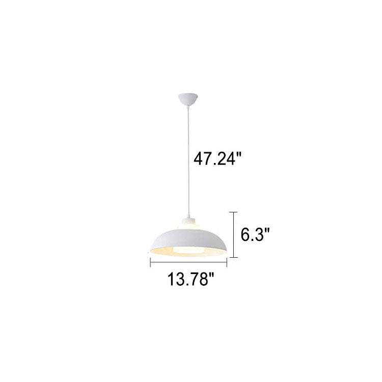 Moderne Aluminium Hanglamp