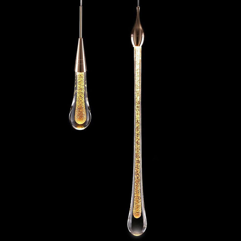 Gouden Scandinavische LED hanglamp