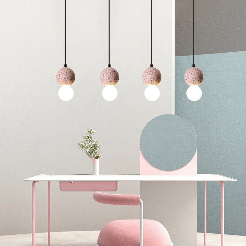 Japandi Terrazzo Hanglamp