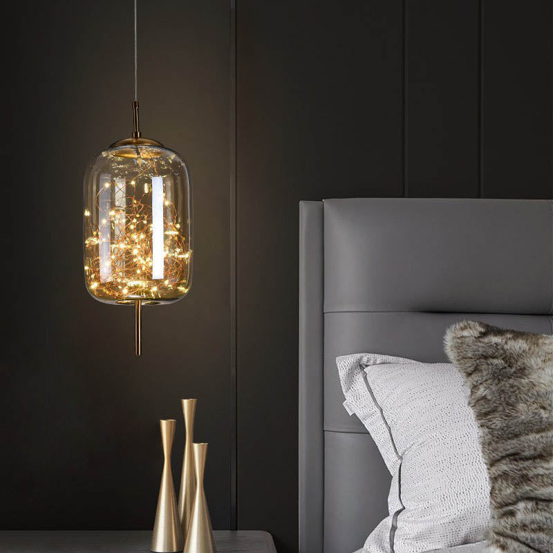 Scandinavische Glazen LED Hanglamp