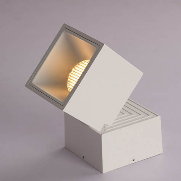 Moderne aluminium semi-flush mount plafondlamp