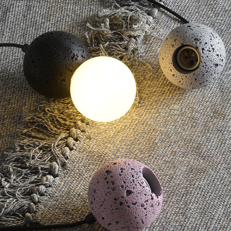 Japandi Terrazzo Hanglamp