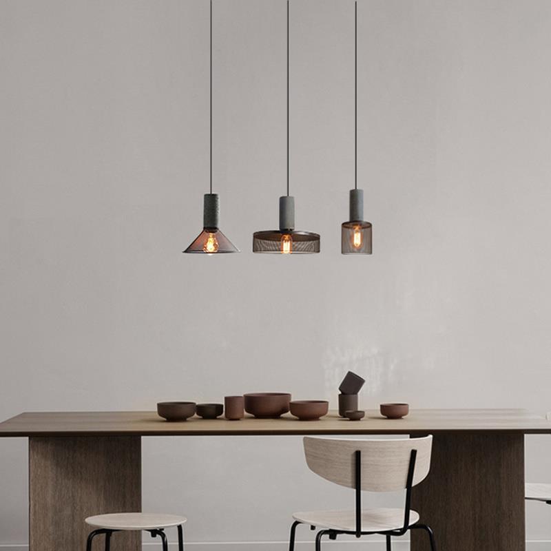 Industriële Smokey Plafondlamp