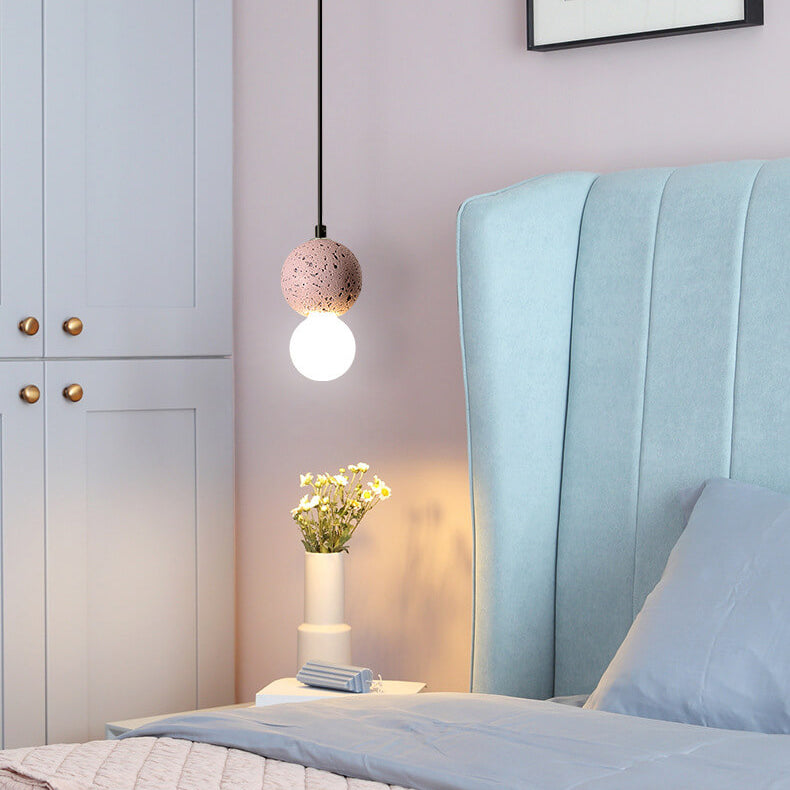 Japandi Terrazzo Hanglamp