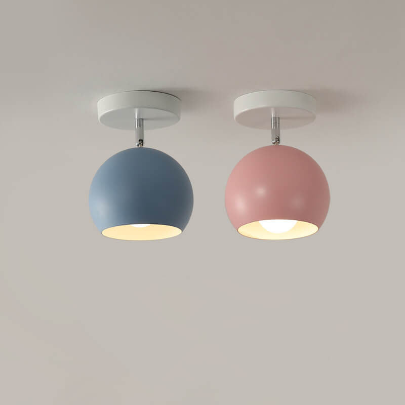 Moderne Scandinavische semi-flush plafondlamp