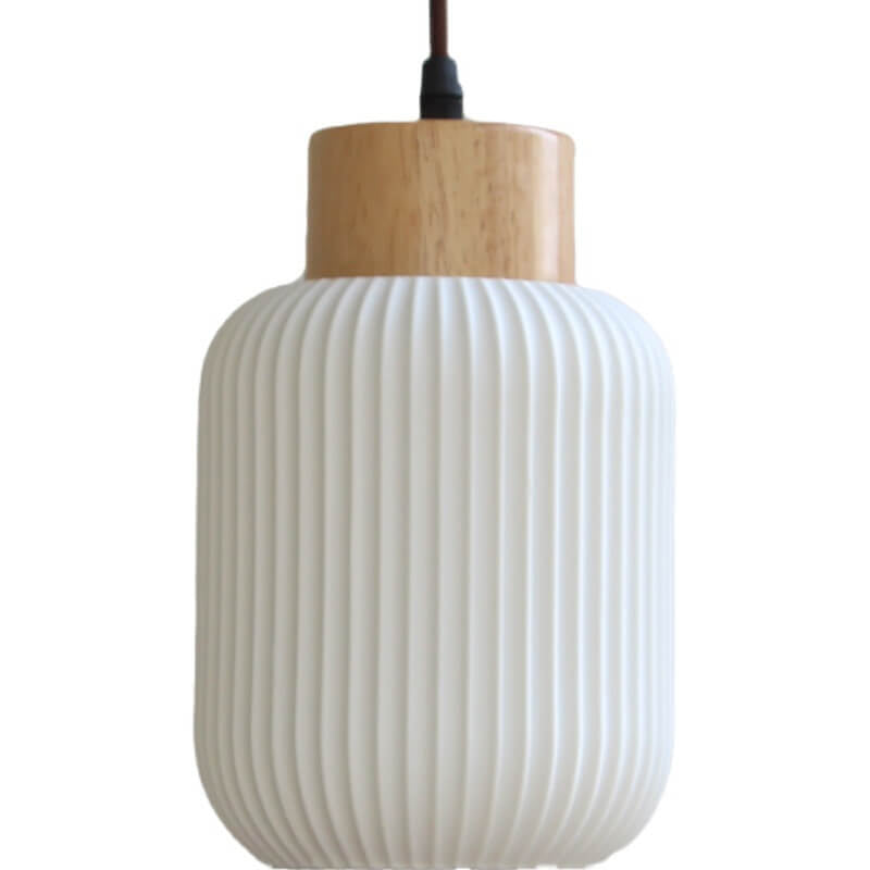 Keramiek en Hout Moderne Wandlamp