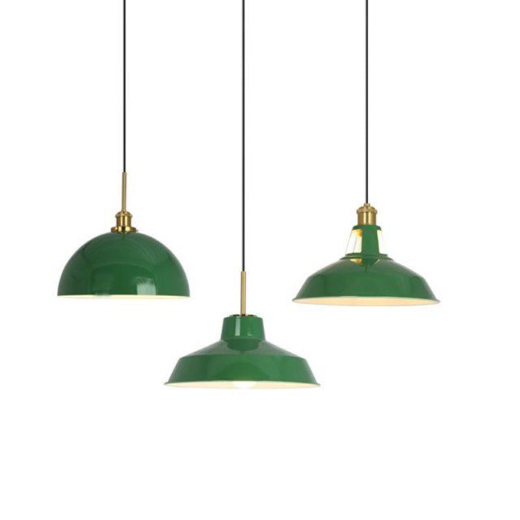 Industriële Elegante Groene Hanglamp