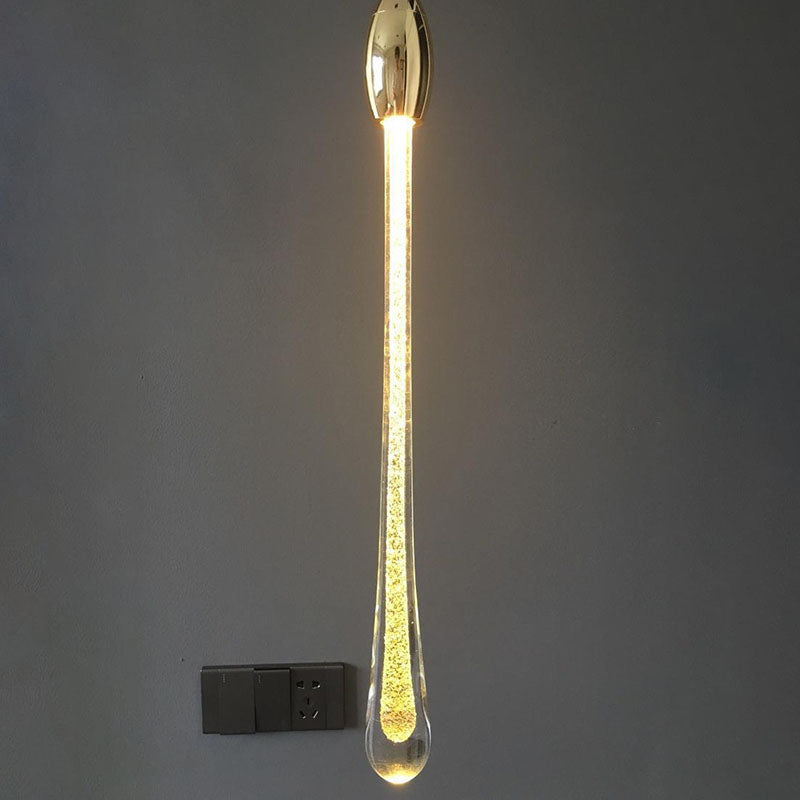 Gouden Scandinavische LED hanglamp