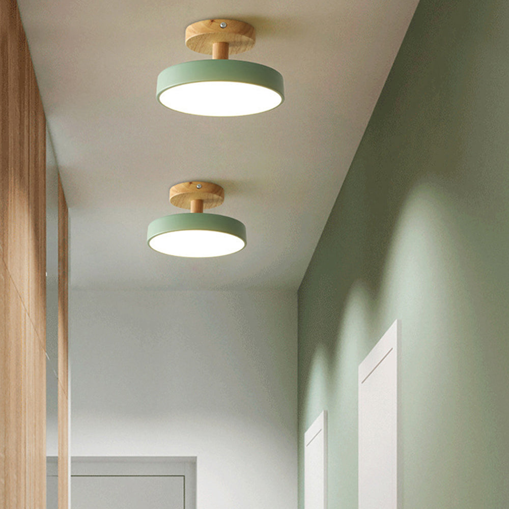 Scandinavische Plafondlamp Hout
