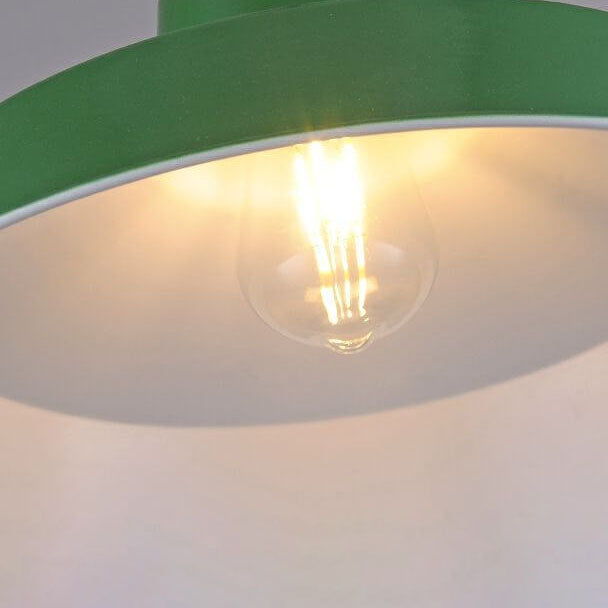 Industriële Elegante Groene Hanglamp
