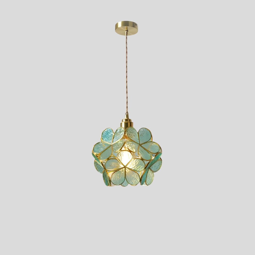 Vintage Glazen Hanglamp