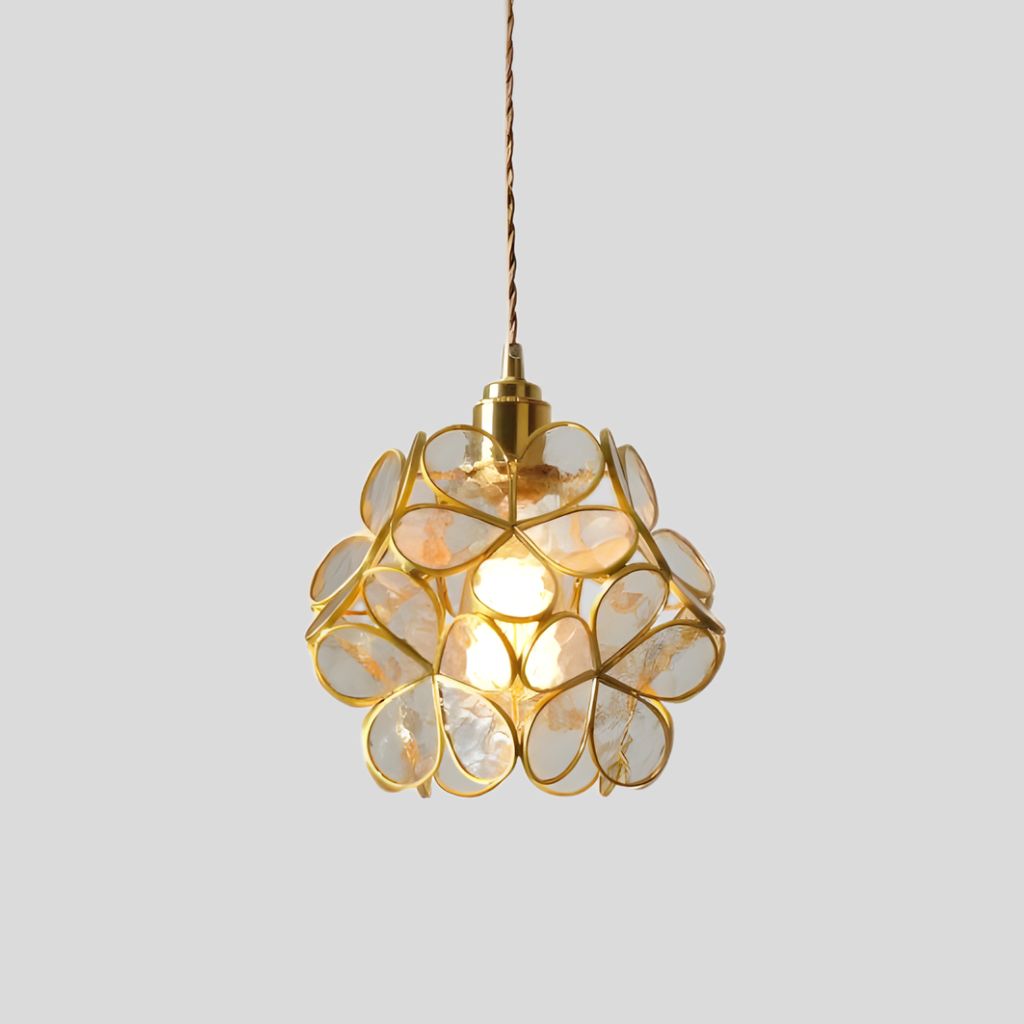 Vintage Glazen Hanglamp