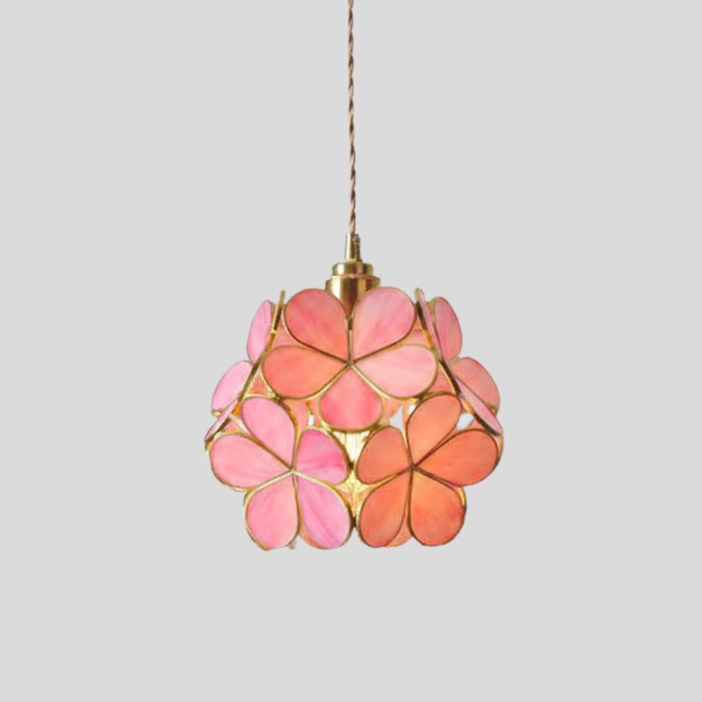 Vintage Glazen Hanglamp