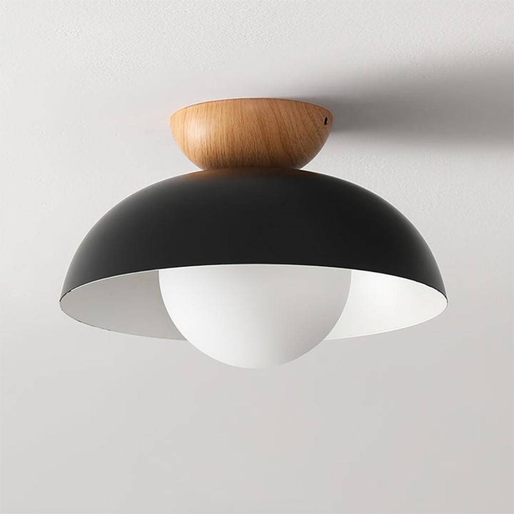 Moderne minimalistische semi-flush plafondlamp