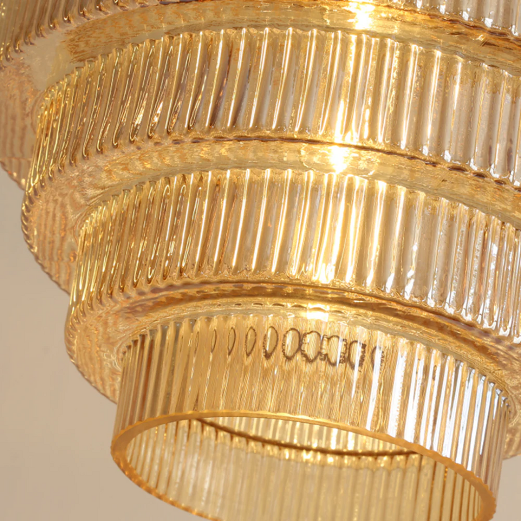 Golvende Glazen Hanglamp