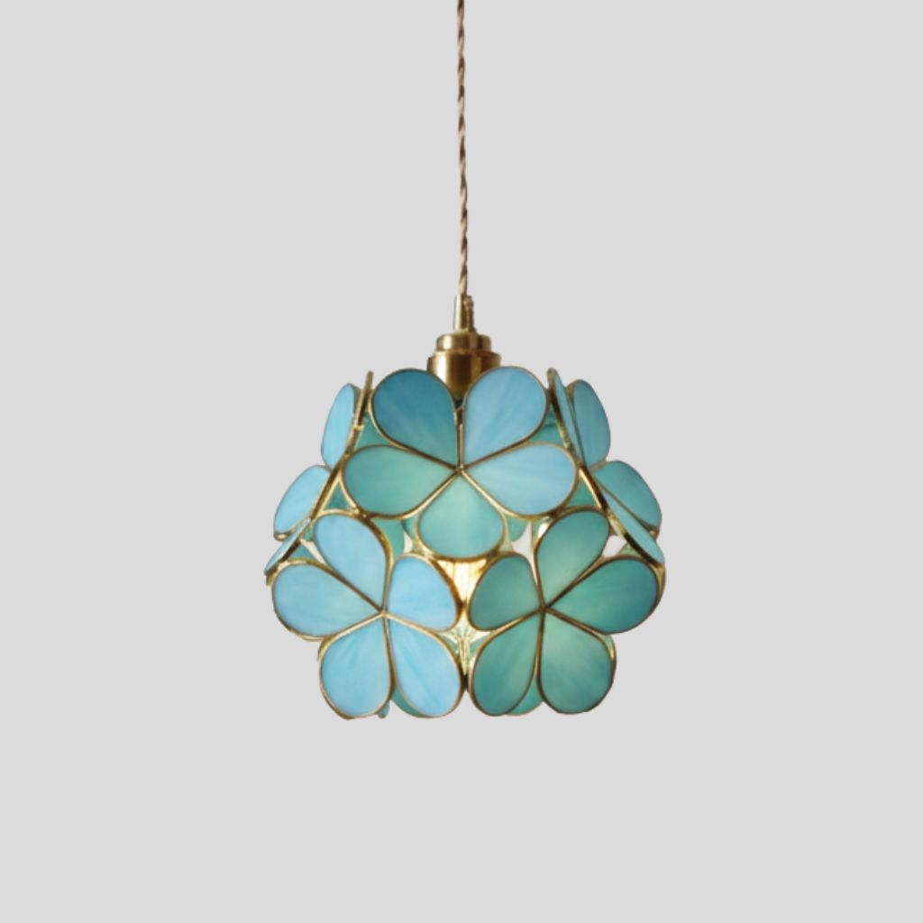 Vintage Glazen Hanglamp