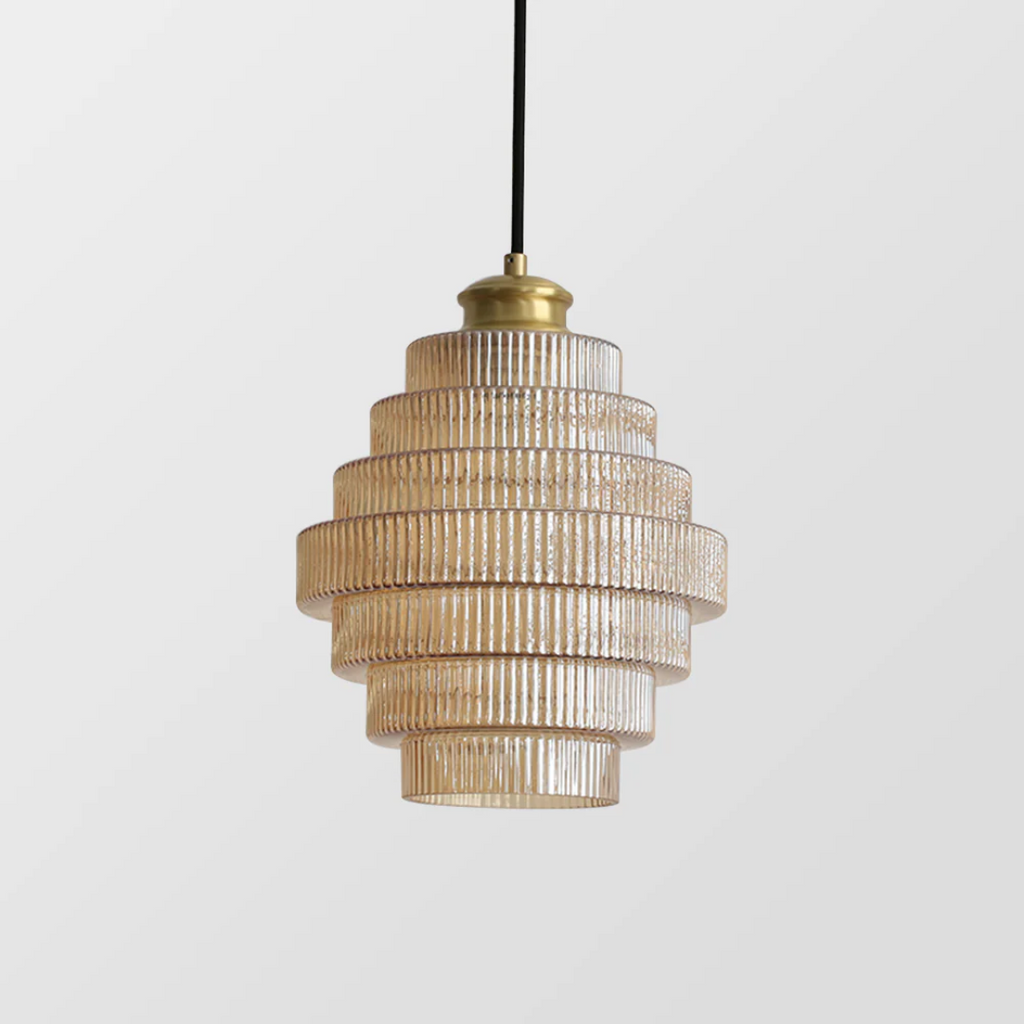 Golvende Glazen Hanglamp