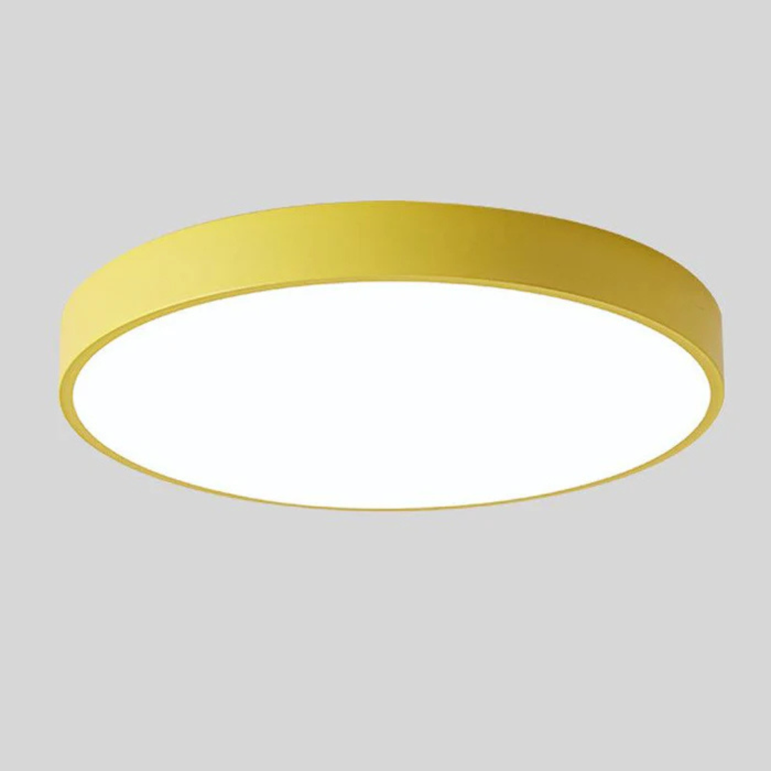 Scandinavische Houten LED Plafondlamp