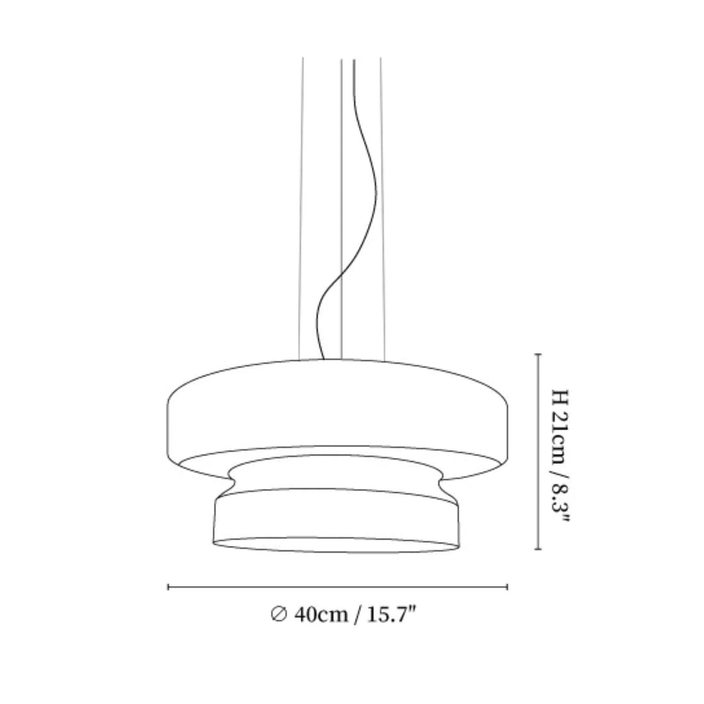 Retro LED Hanglamp