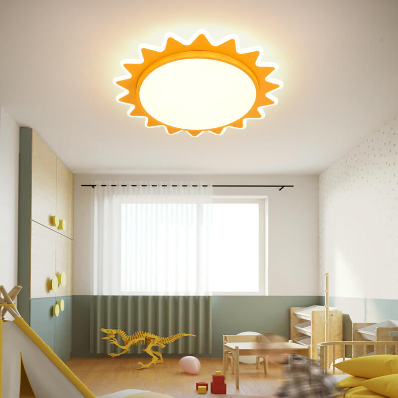 LED Plafondlamp Geel Design