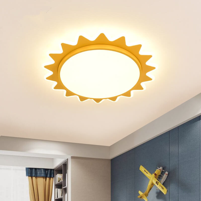 LED Plafondlamp Geel Design