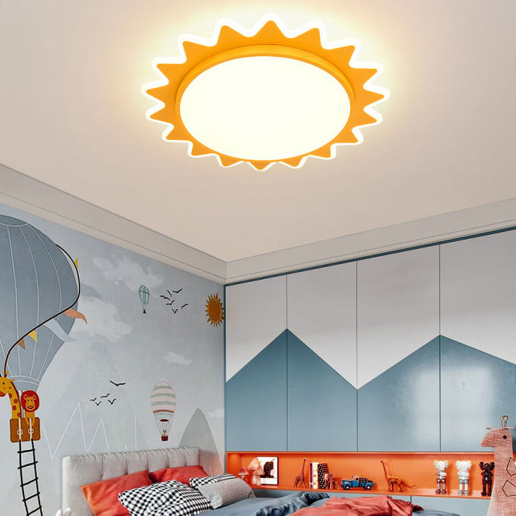 LED Plafondlamp Geel Design